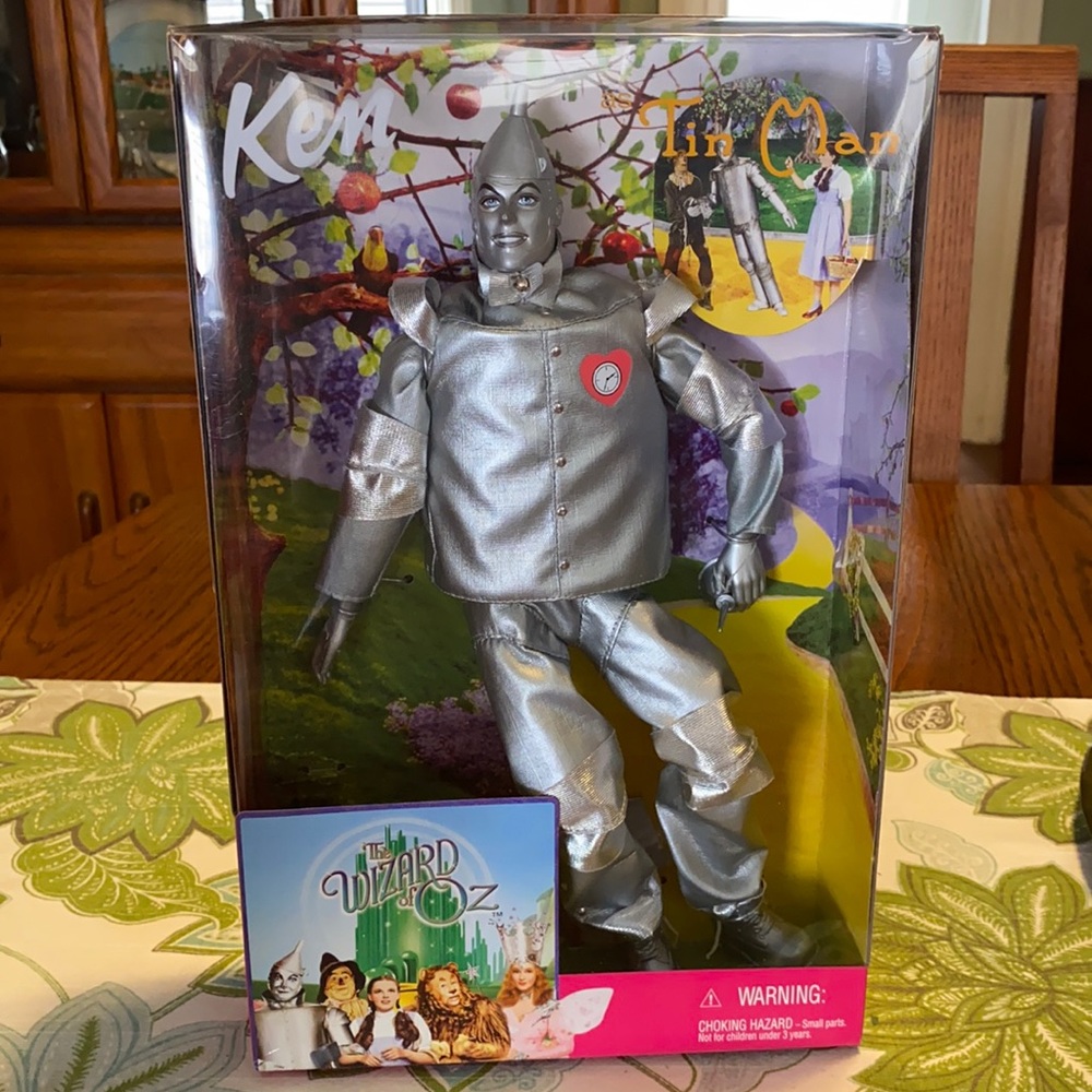 The Wizard of Oz Ken Doll as Tin Man